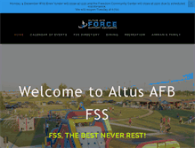 Tablet Screenshot of altusfss.com